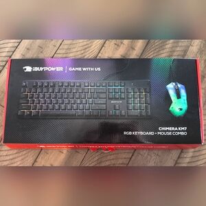iBUYPOWER RGB Keyboard and Mouse Combo